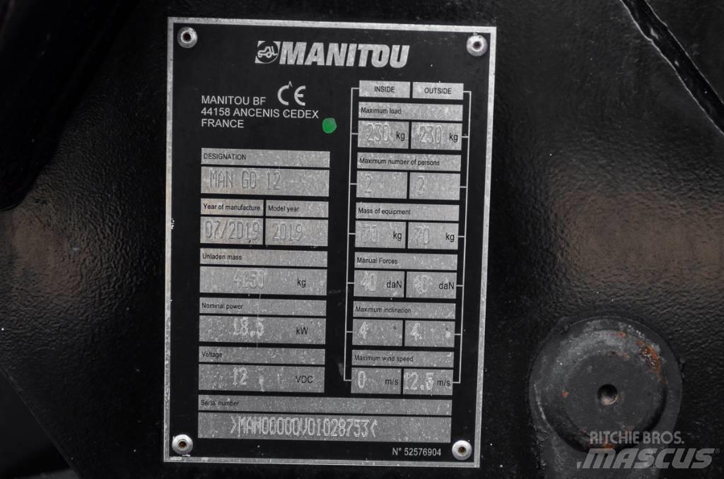 Manitou ManGo 12 曲臂高空工作平台