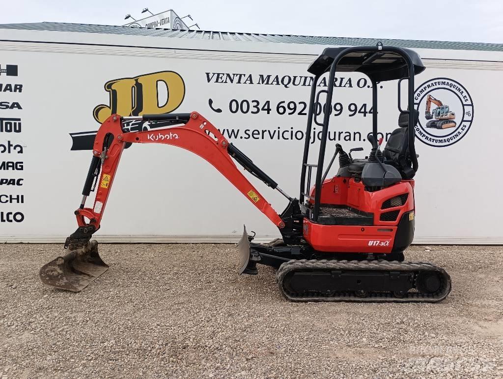 Kubota U 17-3 小型挖掘机