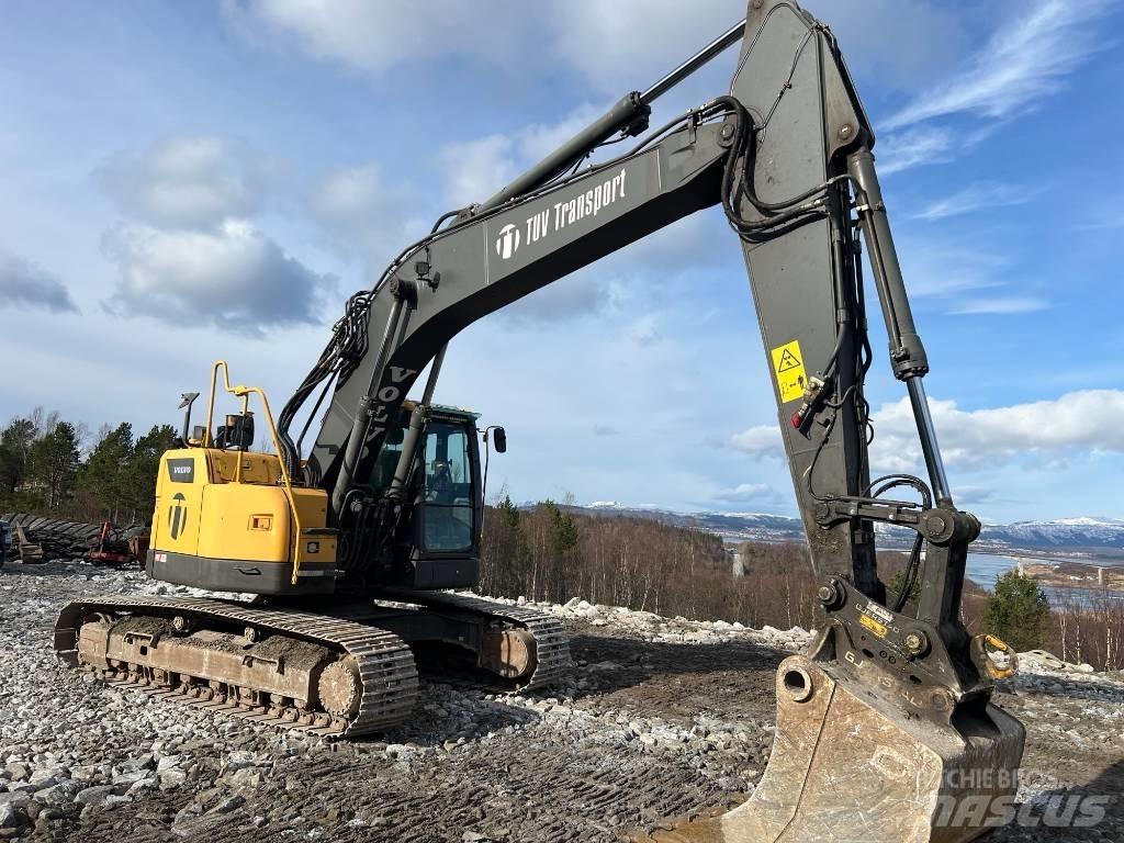 Volvo ECR235DL 履带挖掘机