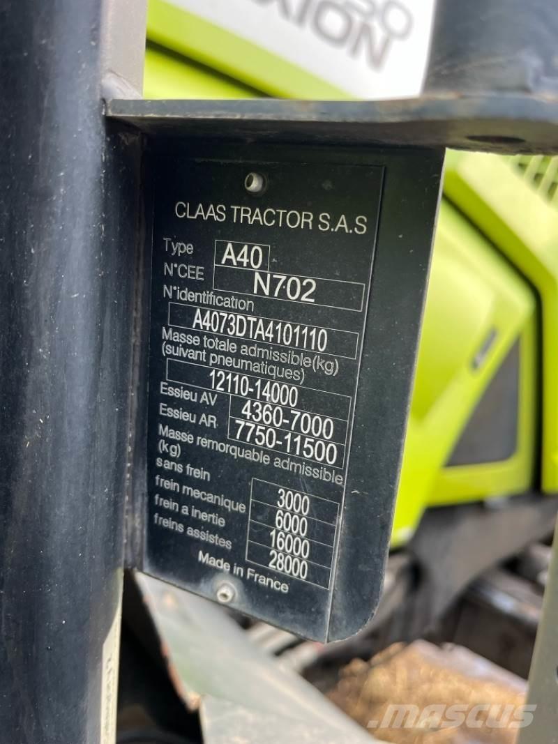 CLAAS Axion 850 拖拉机/农用车