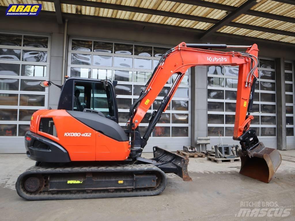 Kubota KX 080-4 中型挖掘机