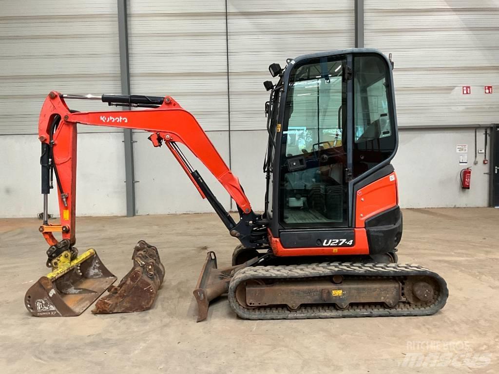 Kubota U 27-4 小型挖掘机