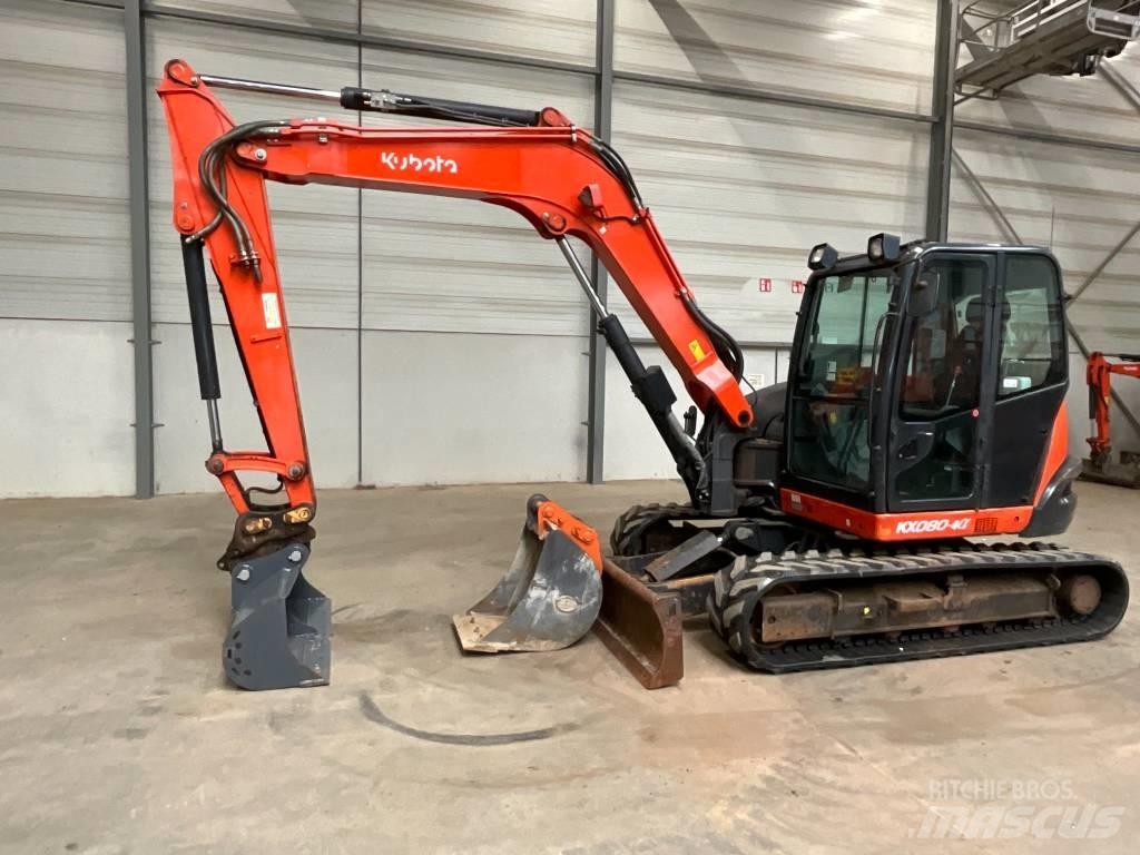 Kubota KX 080-4 A 中型挖掘机