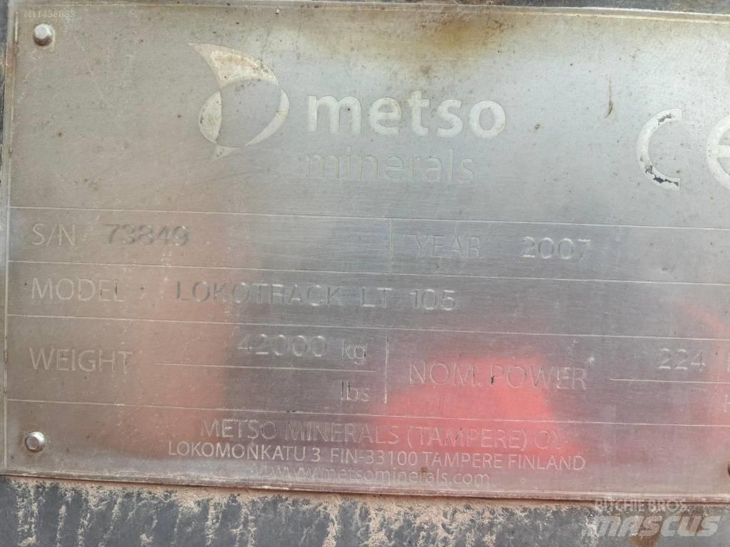 Metso LT 105 移动式破碎机