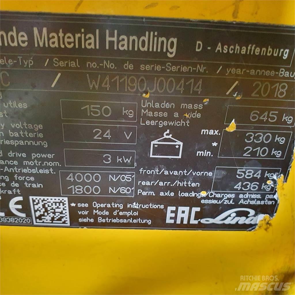Linde P30C 搬运车