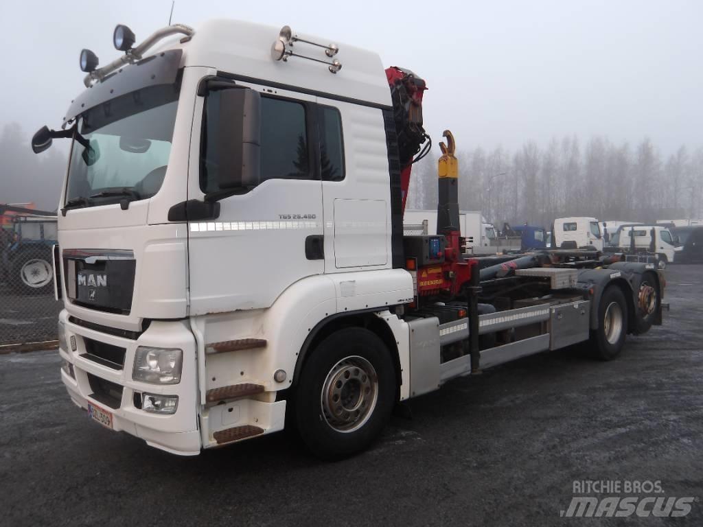 MAN TGS 26.480 6x2 工程吊钩车