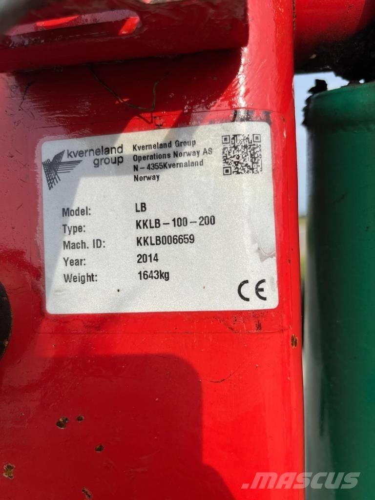 Kverneland LB100-200 双向犁