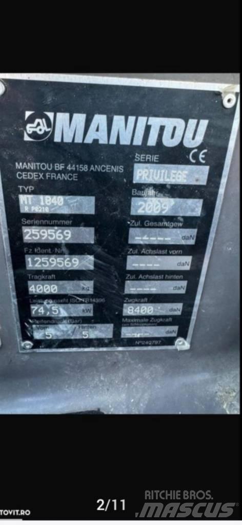 Manitou 1840 伸缩臂叉装车|叉装车