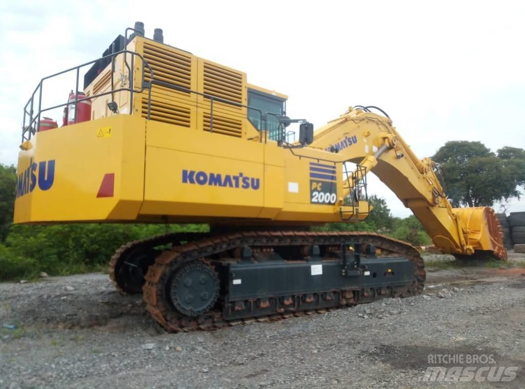 Komatsu PC 2000 履带挖掘机