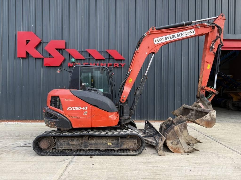 Kubota KX 080-4 中型挖掘机