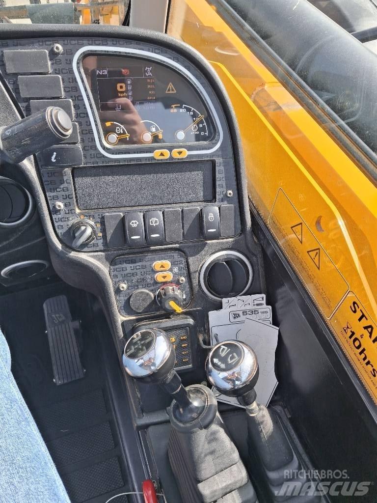 JCB 535-125 Hiviz 伸缩臂叉装车|叉装车