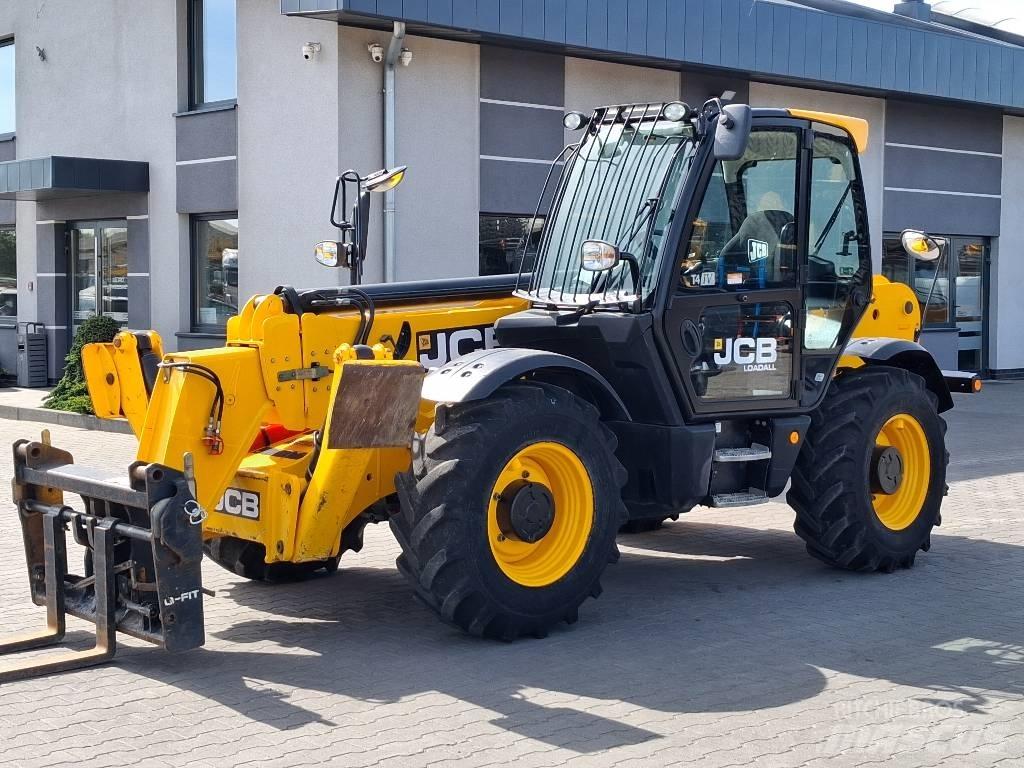 JCB 535-125 Hiviz 伸缩臂叉装车|叉装车
