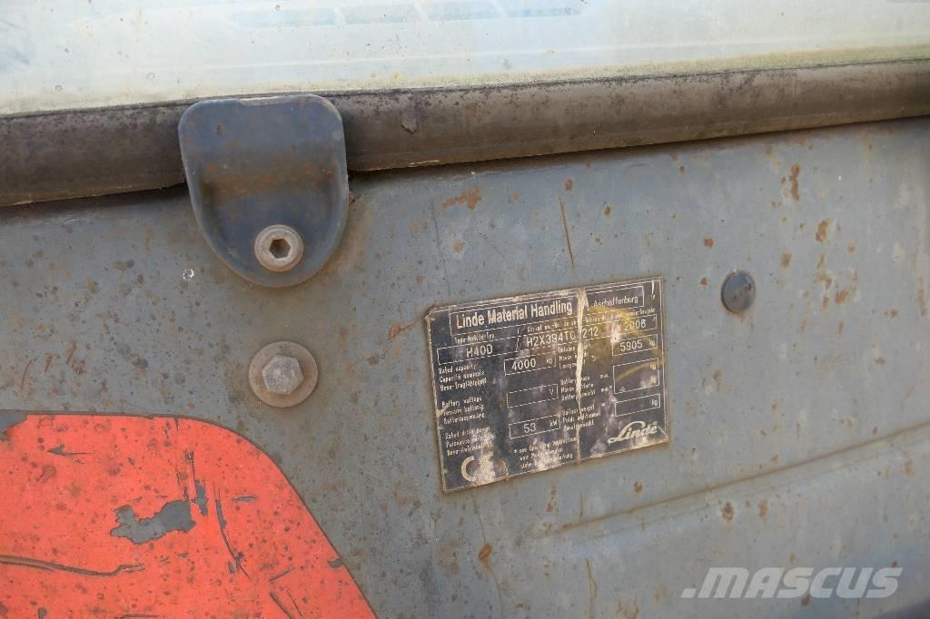 Linde H 40 D 柴油叉车