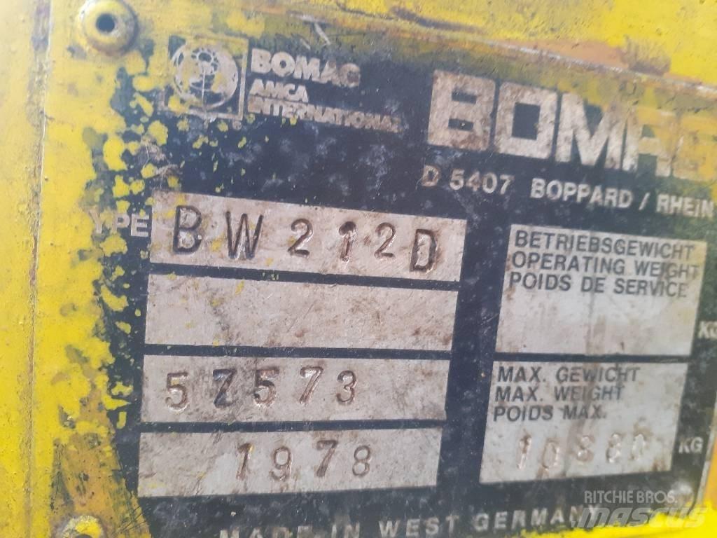 Bomag BW 212 D 土壤压实机