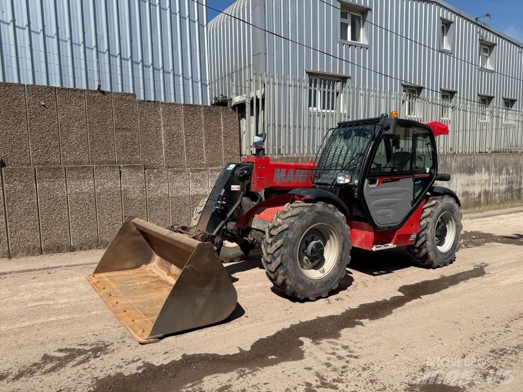 Manitou MT 733 伸缩臂叉装车|叉装车