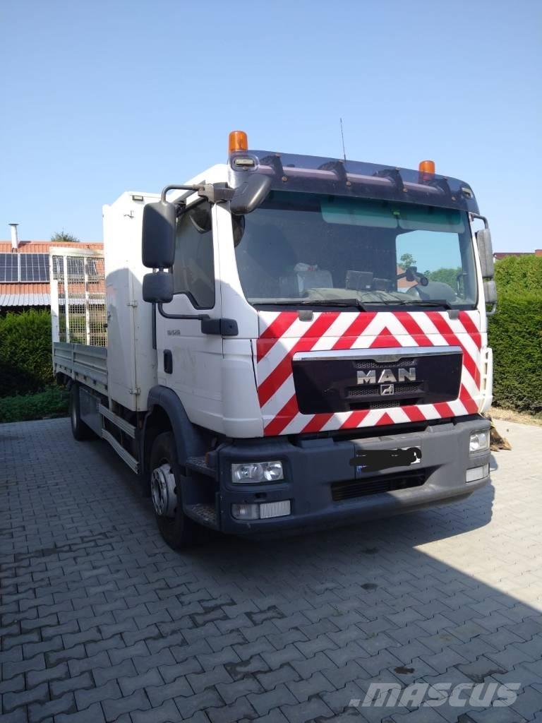 MAN TGM 平板栏板货车