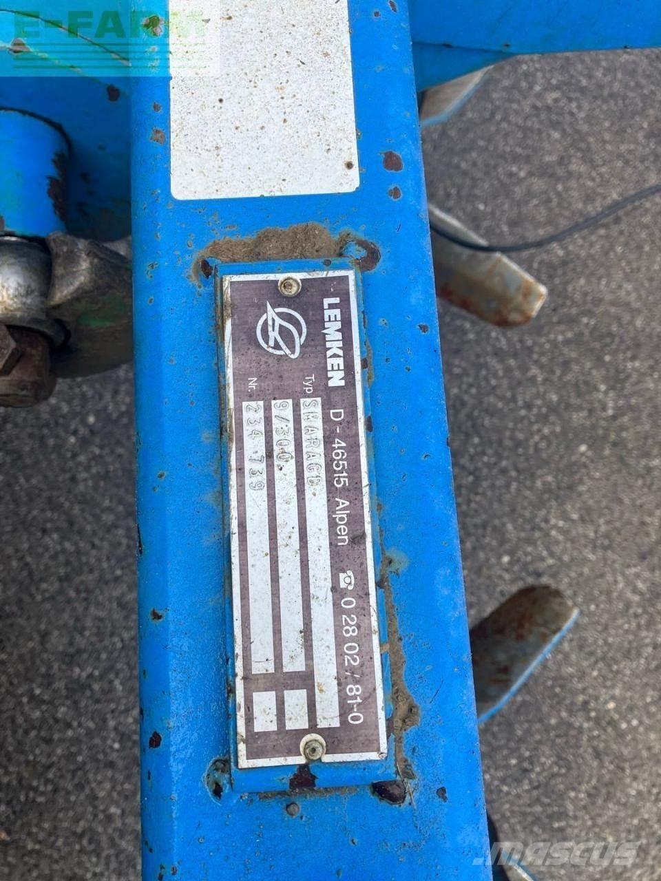 Lemken Smaragd 9 手扶中耕机