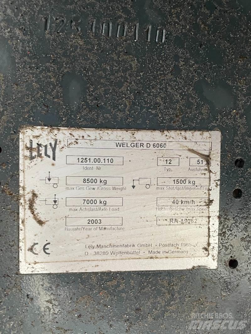 Welger D 6060 方捆打捆机