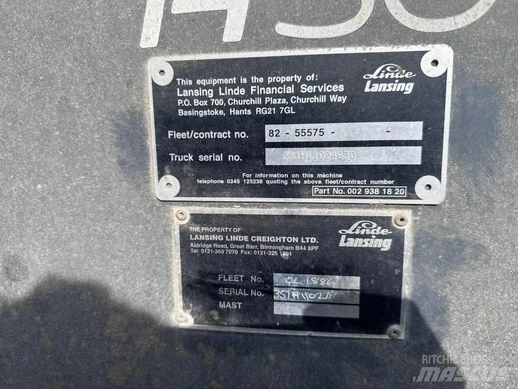 Linde H30D 柴油叉车