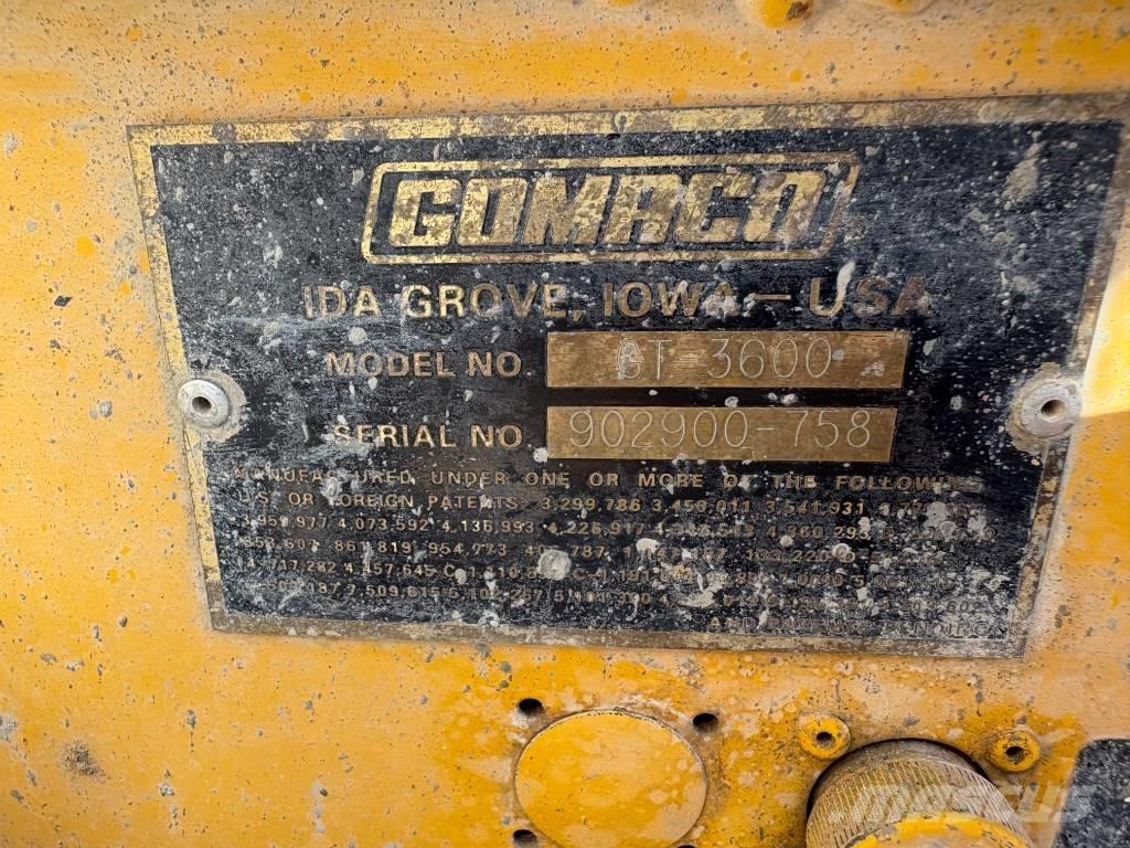 Gomaco GT 3600 混凝土摊铺机