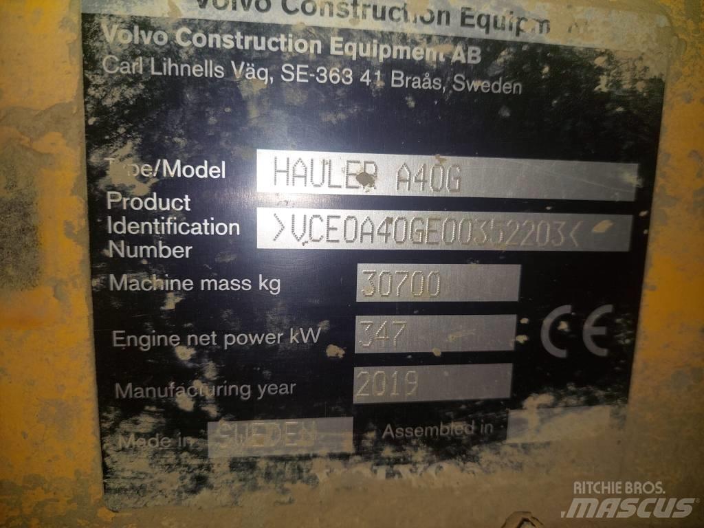 Volvo A 40 G 铰接式自卸车