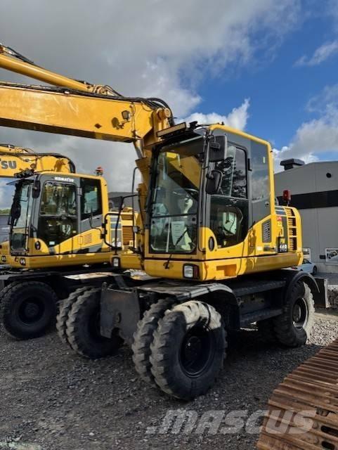 Komatsu PW 148-8 轮式挖掘机