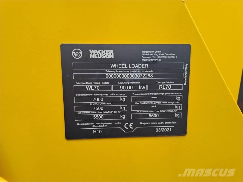 Wacker Neuson WL70 轮式装载机