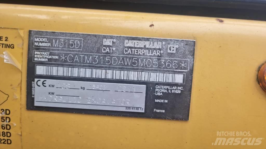 CAT M 315 D 轮式挖掘机