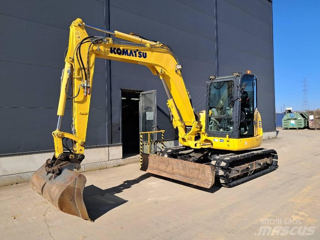 Komatsu PC80MR-5E0 中型挖掘机