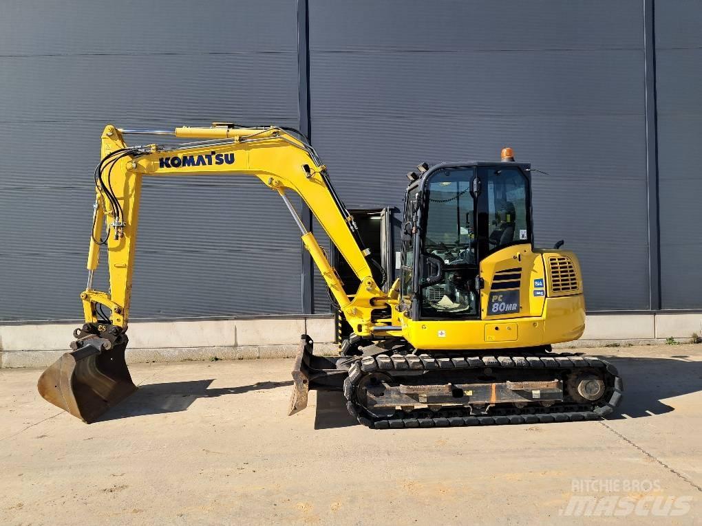 Komatsu PC80MR-5E0 中型挖掘机
