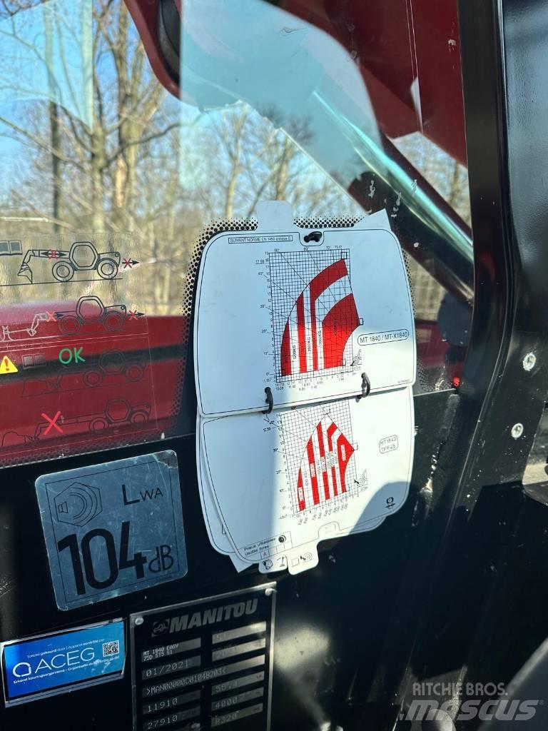 Manitou MT 1840 伸缩臂叉装车|叉装车