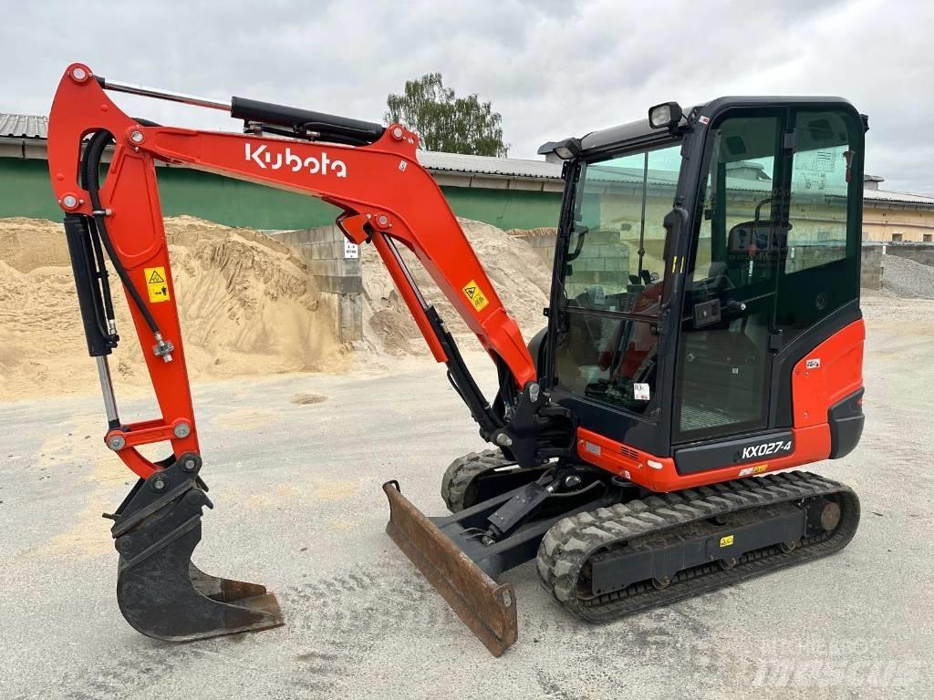Kubota kx 027-4 小型挖掘机