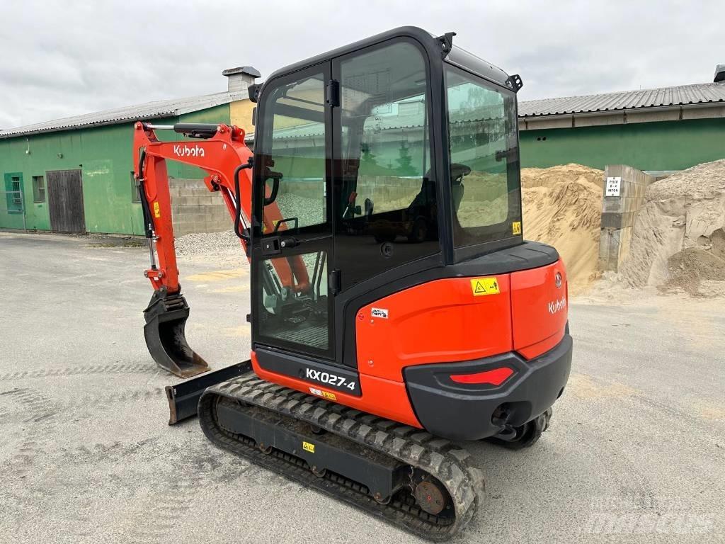 Kubota kx 027-4 小型挖掘机