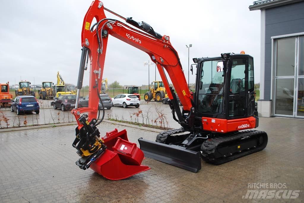 Kubota KX 060 - 6 tons 小型挖掘机