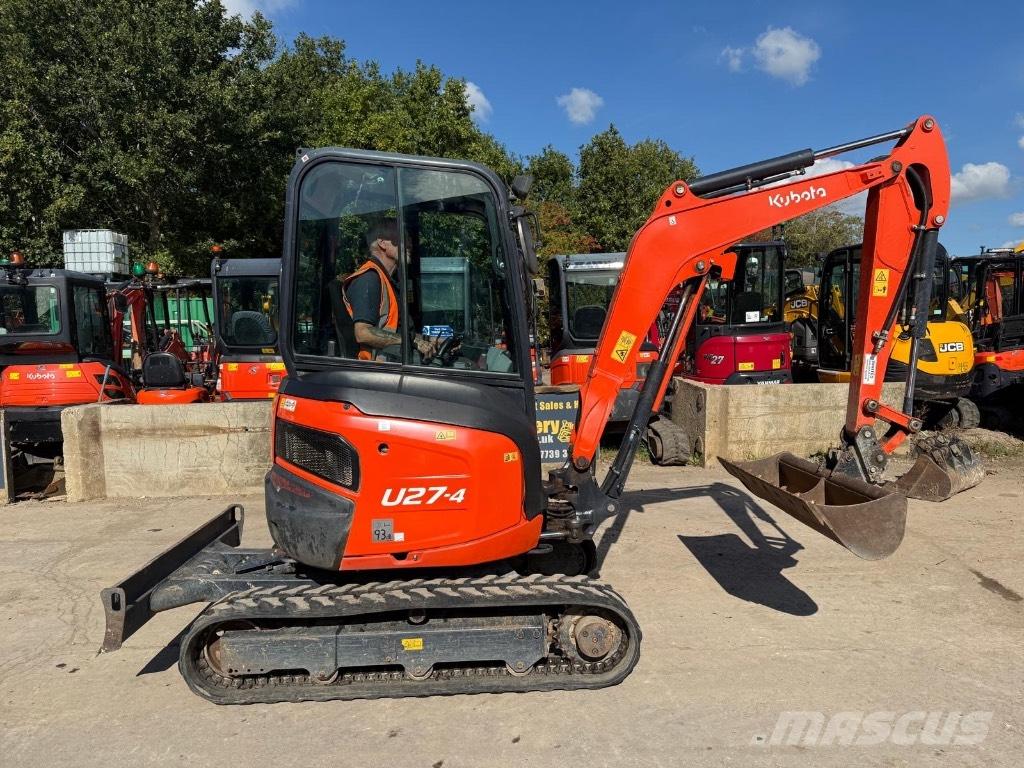 Kubota U 27-4 小型挖掘机
