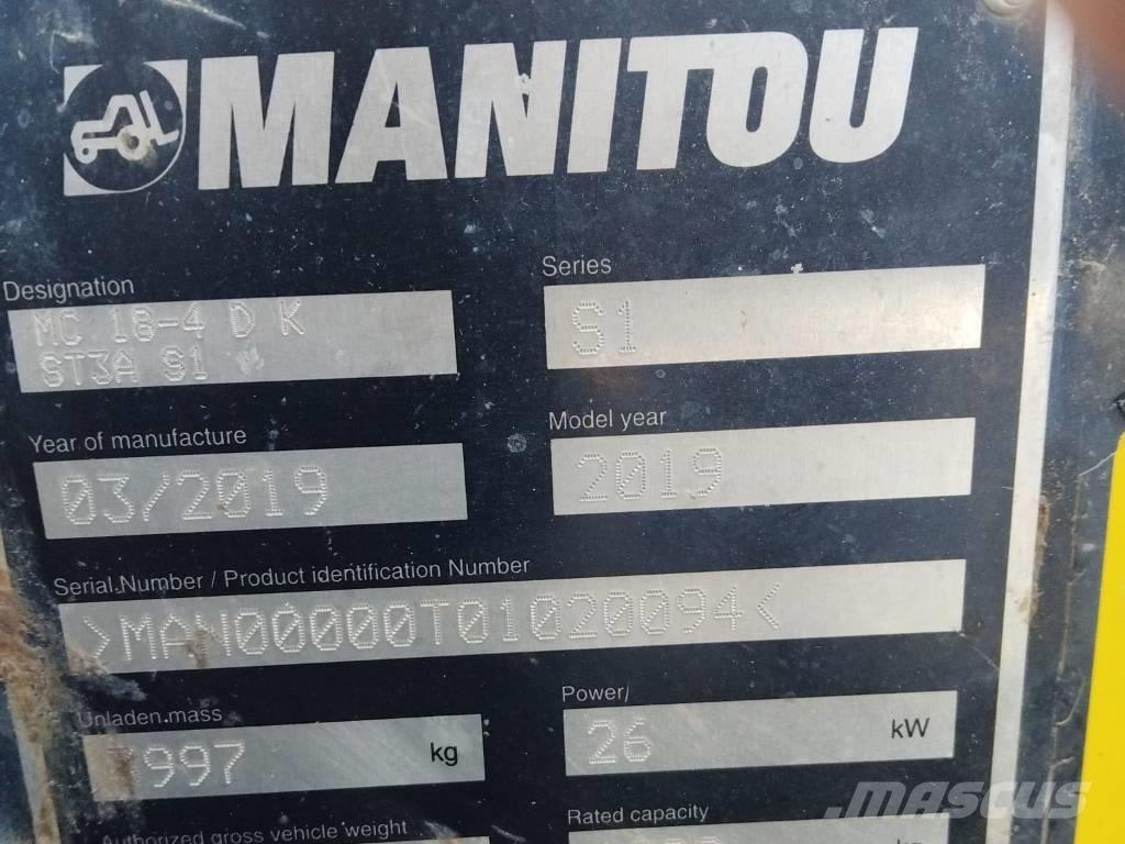 Manitou MC 18 柴油叉车