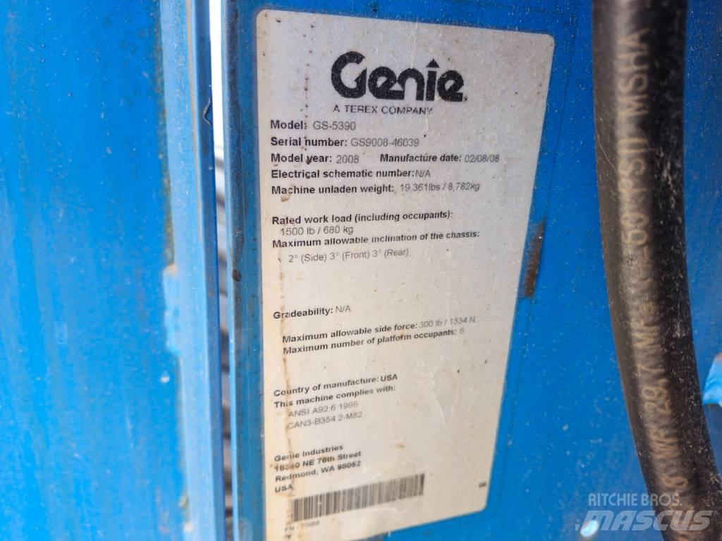 Genie GS-5390 剪叉式升降机