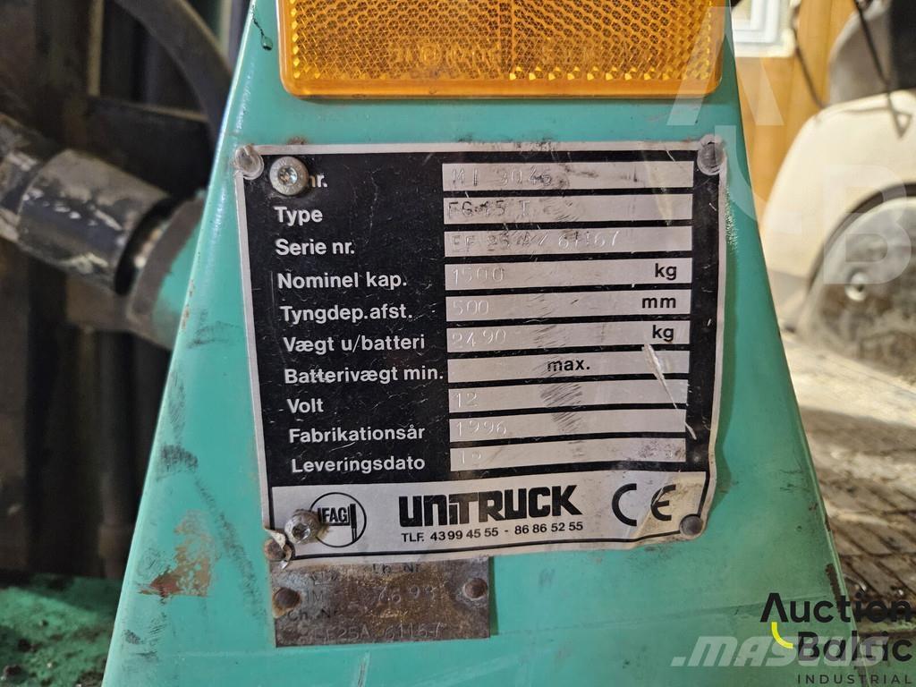 Mitsubishi FG15 天然气叉车