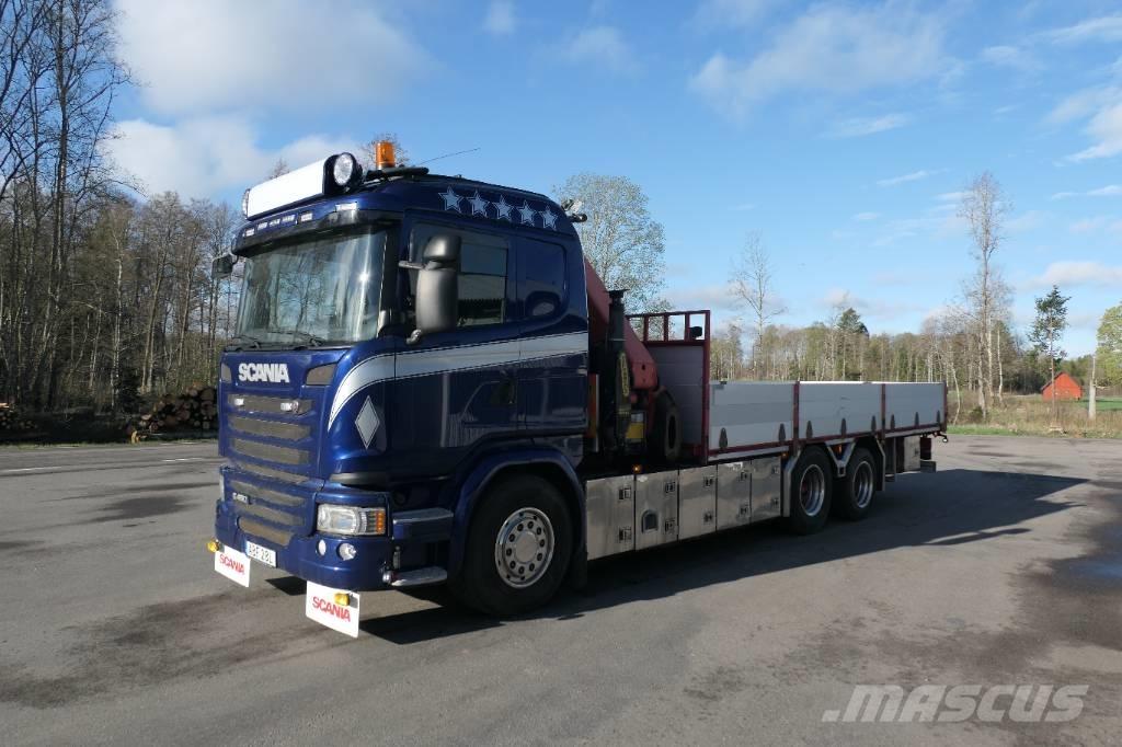 Scania G450 6x2 起重车