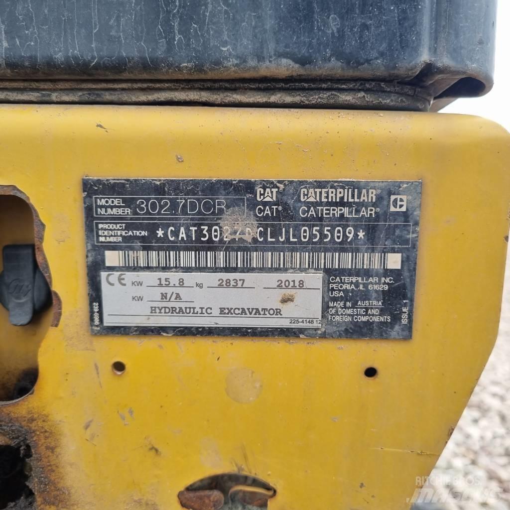 CAT 302.7 D CR 小型挖掘机