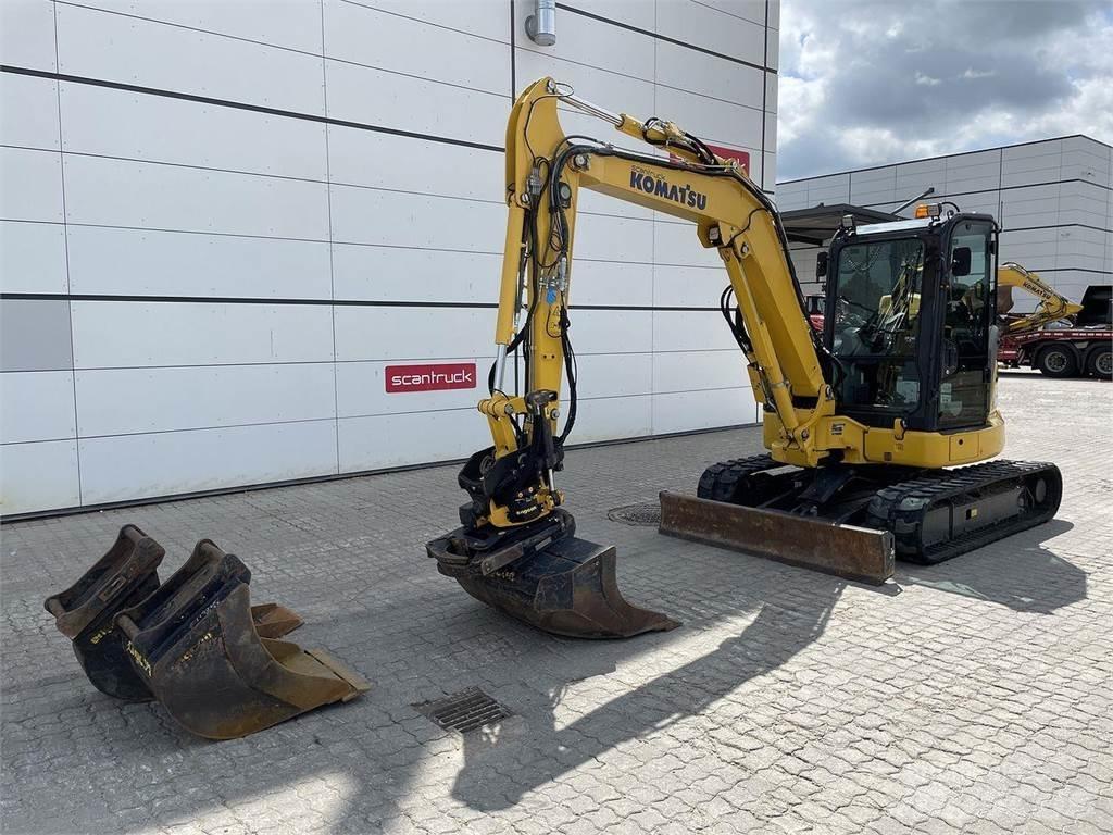 Komatsu PC55MR-5 轮式挖掘机