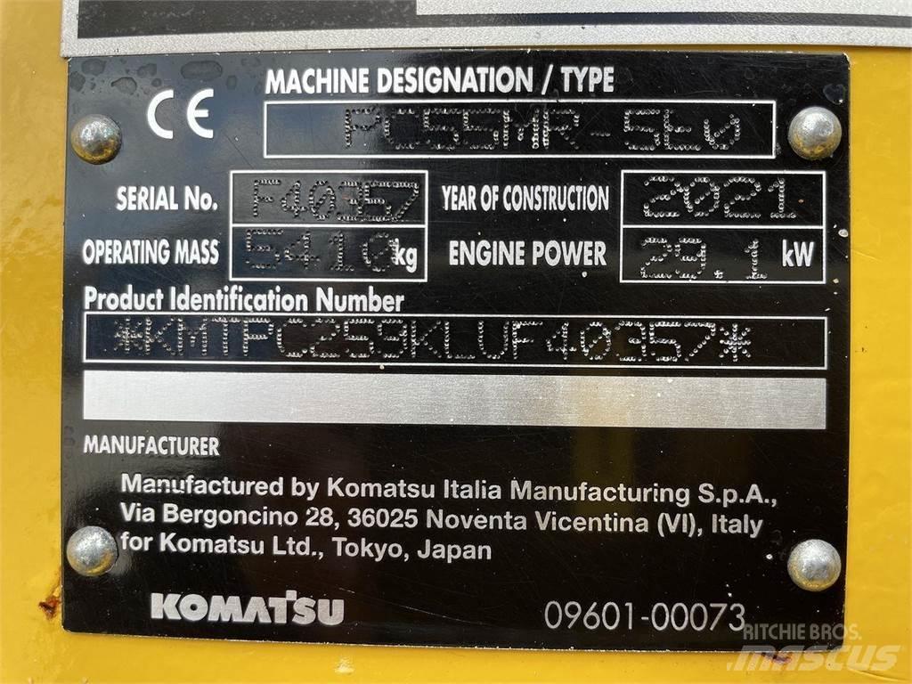 Komatsu PC55MR-5 轮式挖掘机