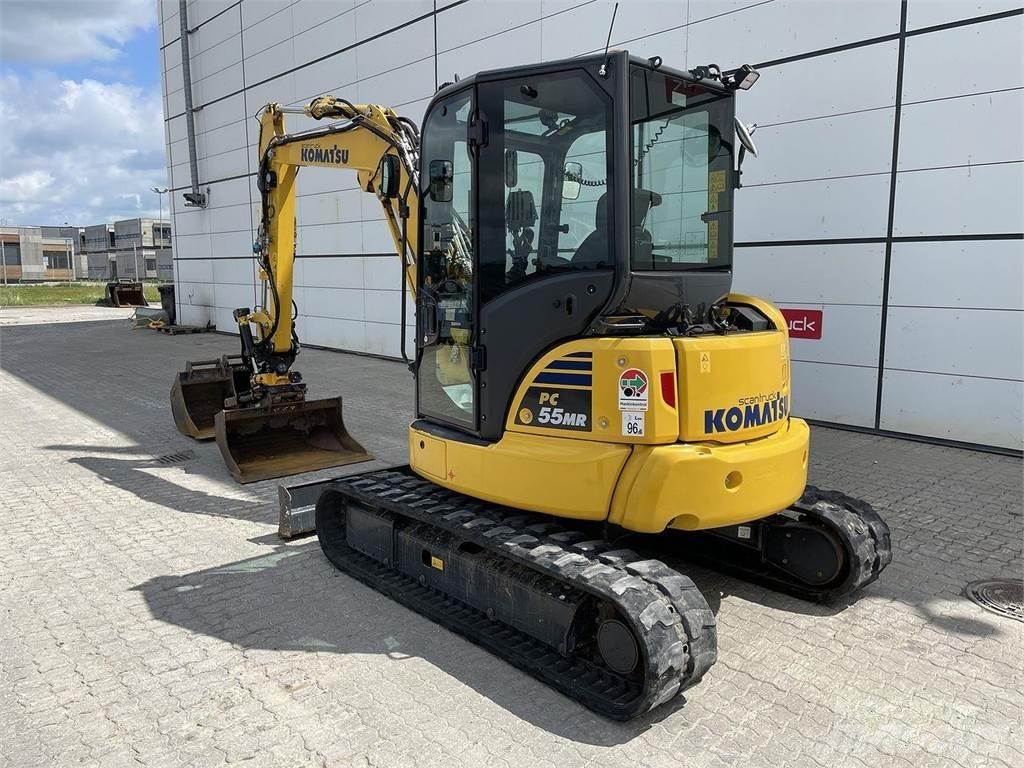 Komatsu PC55MR-5 轮式挖掘机