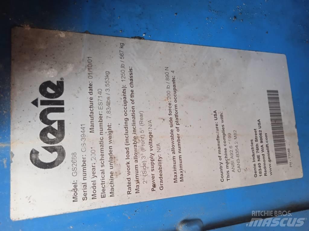 Genie GS 2668 RT 剪叉式升降机