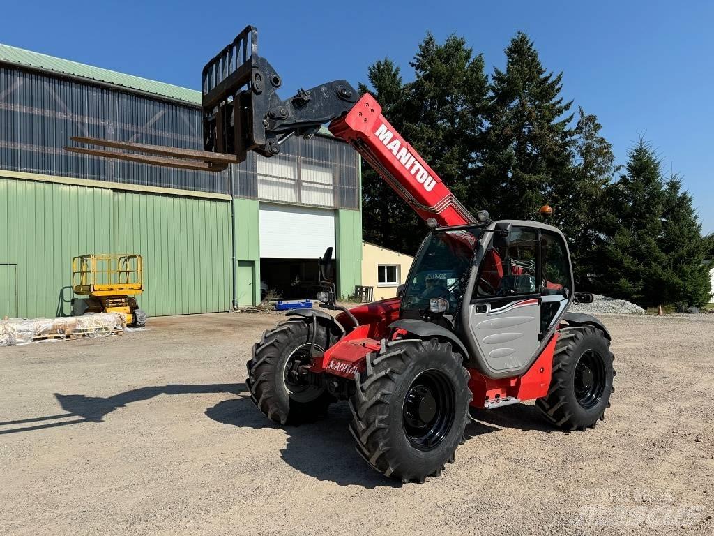 Manitou MT 732 伸缩臂叉装车|叉装车
