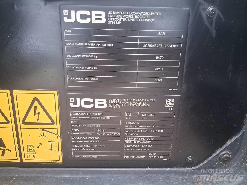 JCB 535-95 伸缩轮式装载机