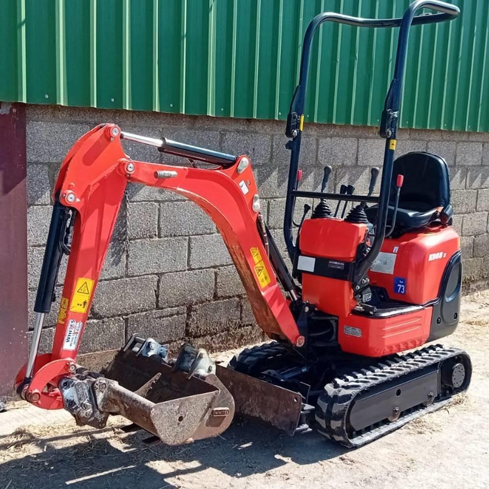 Kubota K 008-3 小型挖掘机