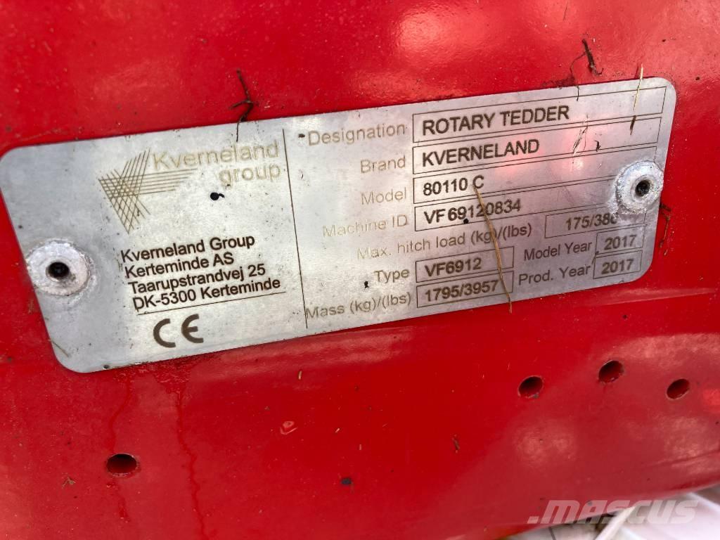 Kverneland 80110C 犁耙和摊草机