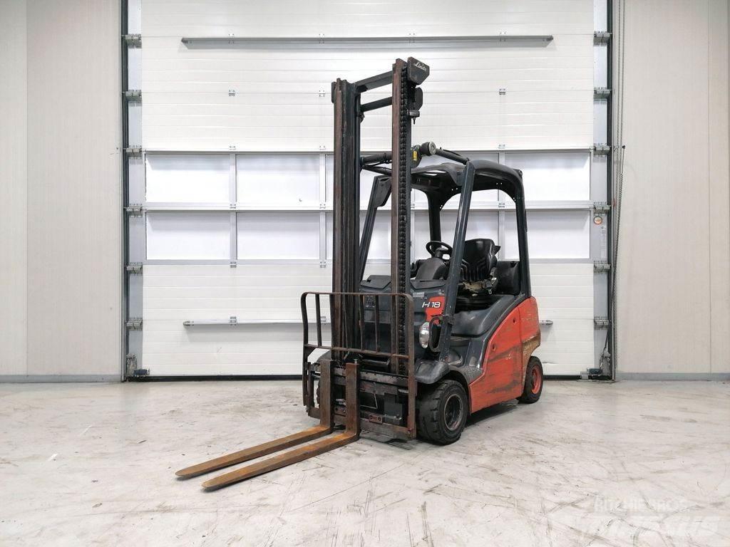 Linde H18D-01 天然气叉车