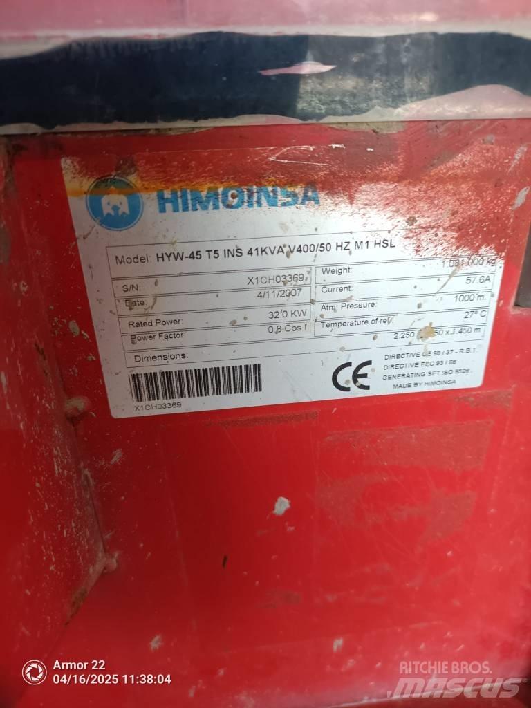 Himoinsa HYW 45 柴油发电机